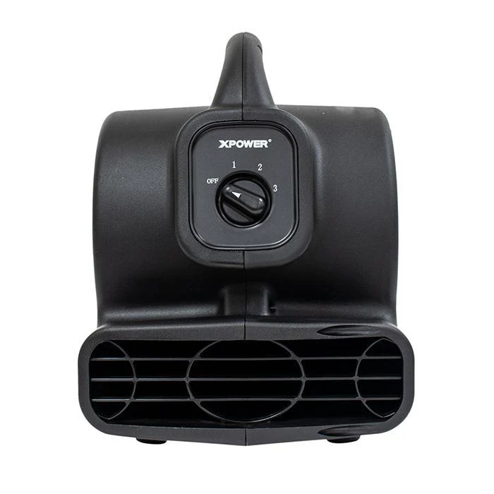 XPOWER P-80A Mighty Mini Air Mover, 600 CFM, Black - Image 3