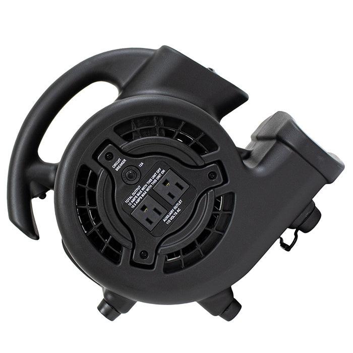 XPOWER P-80A Mighty Mini Air Mover, 600 CFM, Black - Image 5