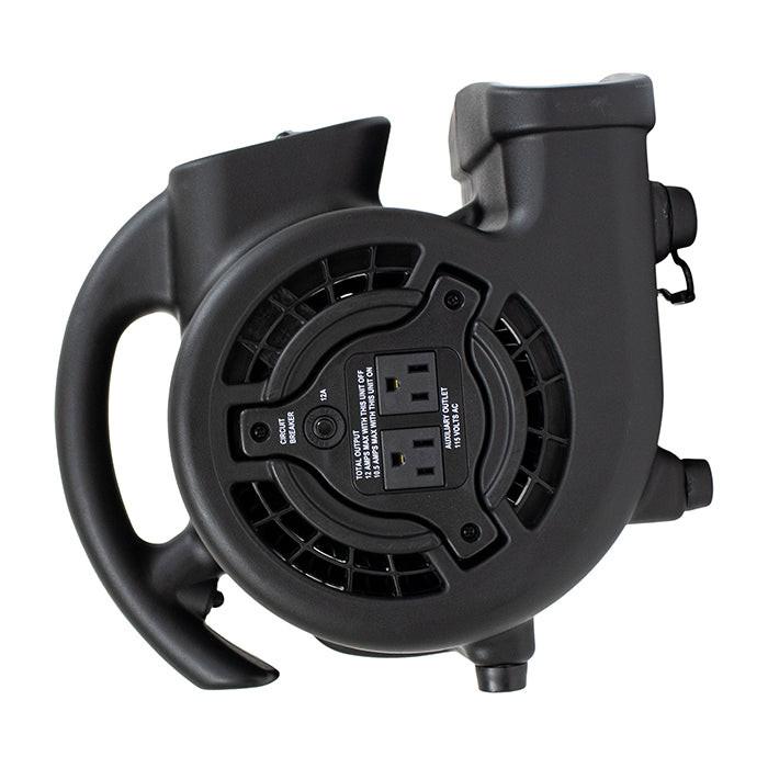 XPOWER P-80A Mighty Mini Air Mover, 600 CFM, Black - Image 6