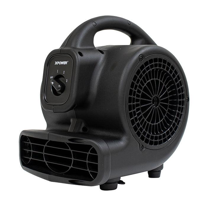 XPOWER P-80A Mighty Mini Air Mover, 600 CFM, Black - Image 7