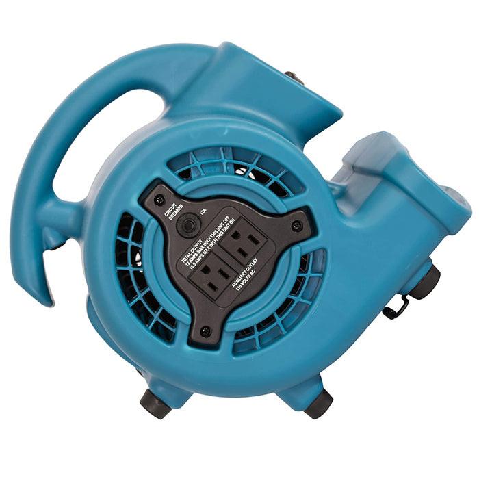 XPOWER P-80A Mighty Mini Air Mover, 600 CFM, Blue - Image 5