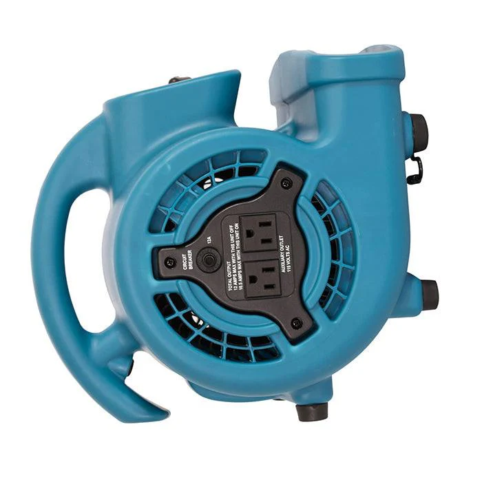 XPOWER P-80A Mighty Mini Air Mover, 600 CFM, Blue - Image 6