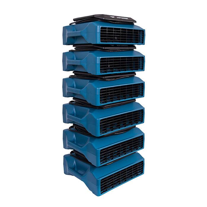 XPOWER PL-700A Professional Low Profile Air Mover, 1/3 HP, 1050 CFM - Image 10