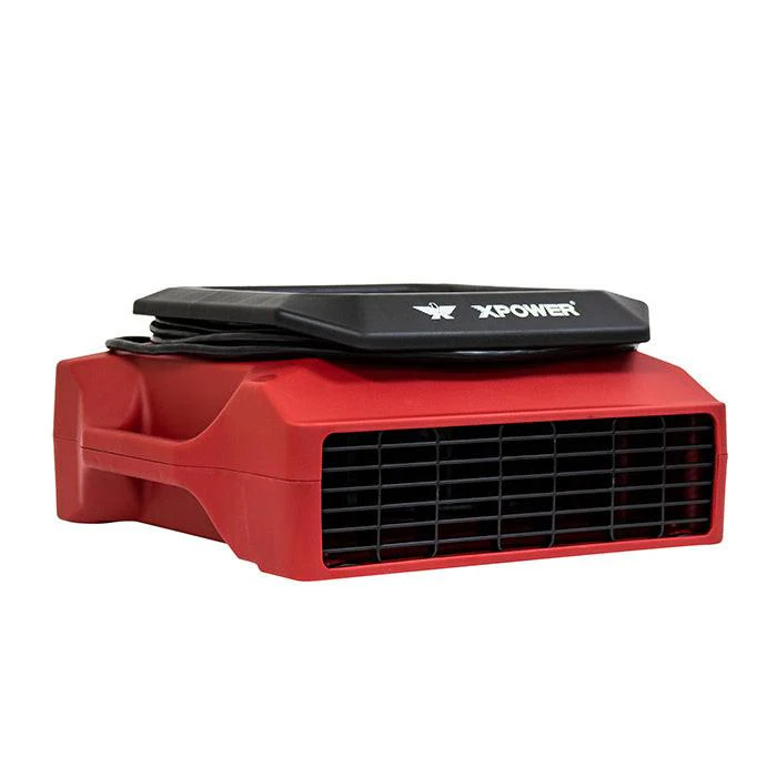 XPOWER PL-700A Professional Low Profile Air Mover, 1/3 HP, 1050 CFM - Image 4
