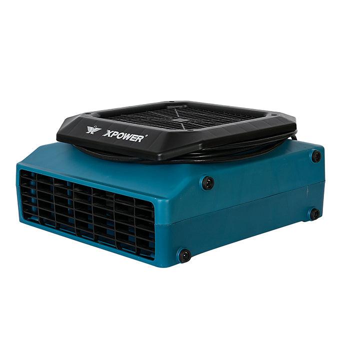 XPOWER PL-700A Professional Low Profile Air Mover, 1/3 HP, 1050 CFM - Image 6