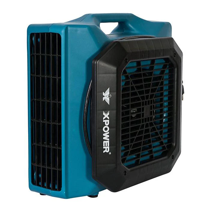 XPOWER PL-700A Professional Low Profile Air Mover, 1/3 HP, 1050 CFM - Image 8