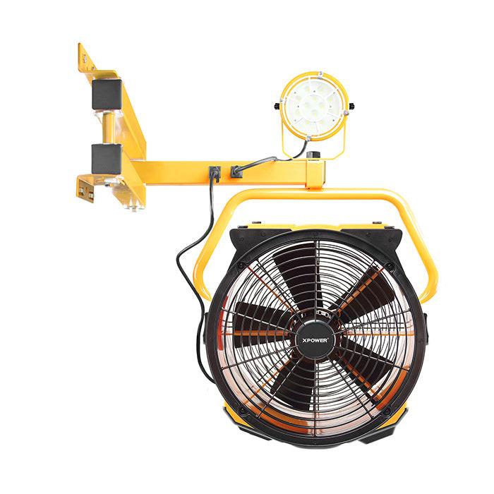 XPOWER Wall Mount Warehouse Cooling Fan Kit - Image 4