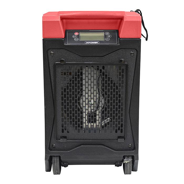 XPOWER XD-85L2 LGR Dehumidifier, 85 Pints/Day, Red - Image 4